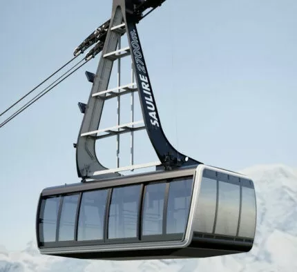 Partech équipera les nouvelles cabines de la Saulire (Courchevel) en Ski Block