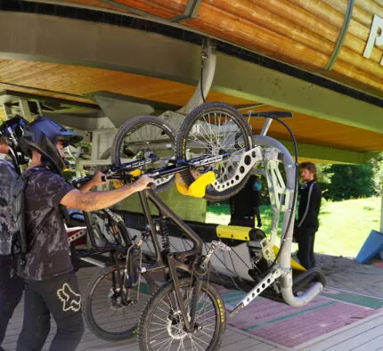 Transportez votre VTT facilement sur les remontées mécaniques- Les Portes du Soleil